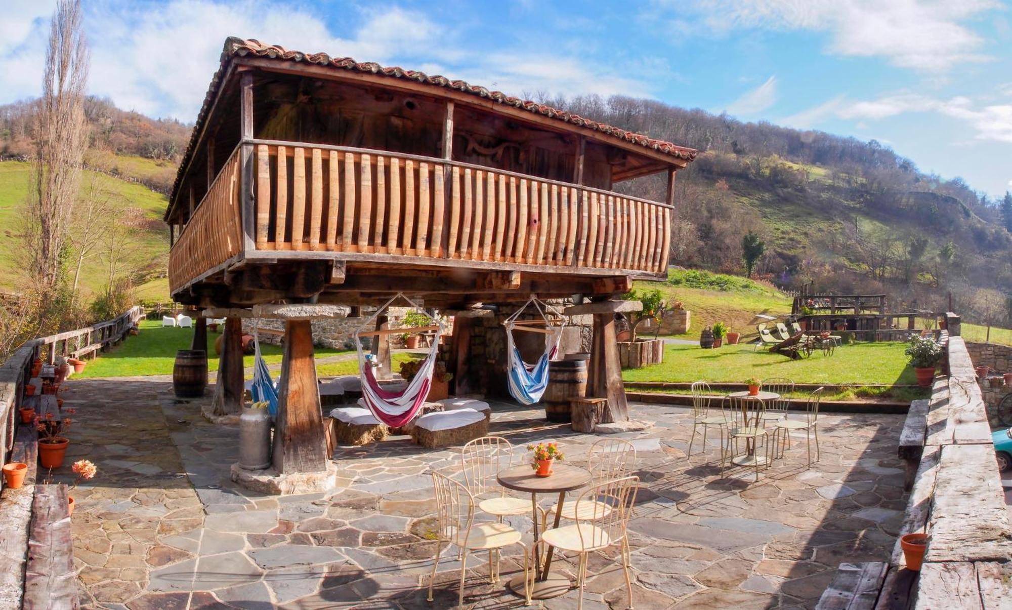Hotel Casona De El Castaniu Serrapio Esterno foto
